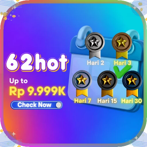 Aplikasi 62hot Resmi dan Terpercaya di Android APK Resmi — ikon aplikasi